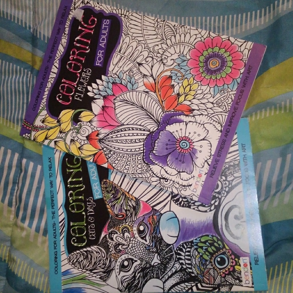Adult coloring bundle